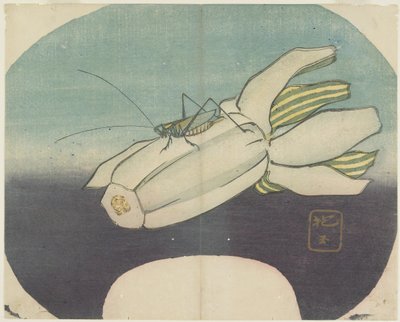 (Grillo en una calabaza), c. 1830 de Hogyoku